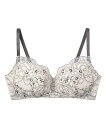 【SALE/20%OFF】AMPHI 【寄せて谷間メイク】ノンワイヤーブラジャー アンフィ インナー・ルームウェア ブラジャー ベージュ グレー