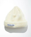 CAHLUMN Wool Rib Beanie フリークスストア 帽子 ニット帽・ビーニー グリーン ブラウン ネイビー ブルー ホワイト ベージュ ブラック【...