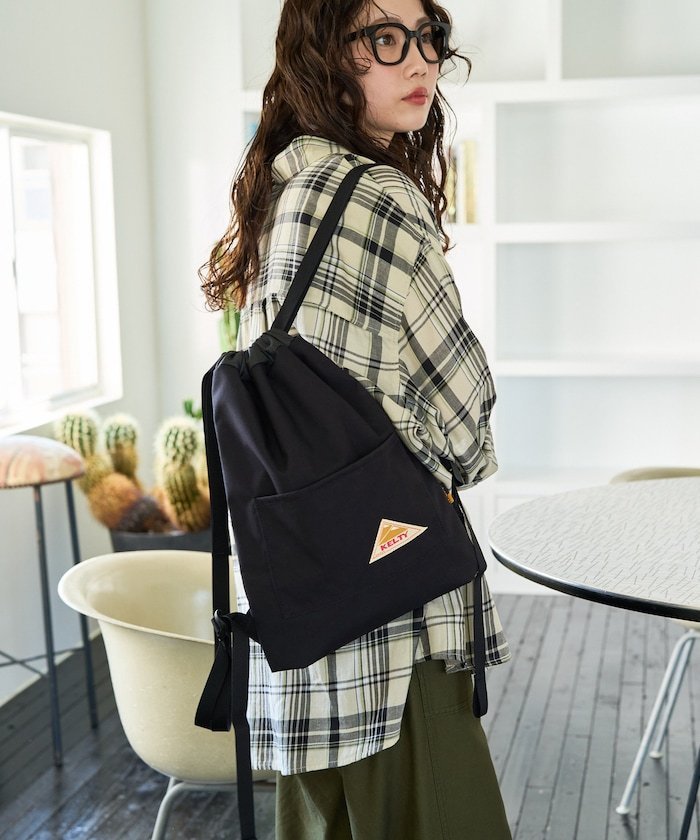 KELTY 別注 ナップサック(リュック)【限定展開】 25AW フリークスストア バッグ リュック・バックパック ブラック ブラウン【送料無料】のサムネイル