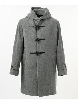 【SALE／50%OFF】JOSEPH ABBOUD 【LUXURYCOLLECTION】キュプラアンゴラべロアダッフルコート ジョセフアブード コート/ジャケット ダッフルコート ネイビー グレー【送料無料】