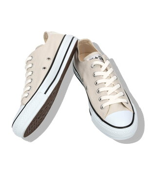 CONVERSE 【CONVERSE】CANVAS ALL STAR COLOR OX スニーカー ビス シューズ スニーカー/スリッポン グレー ホワイト ベージュ【送料無料】