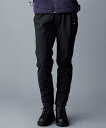 JOSEPH ABBOUD 【2WAYストレッチ/防風性/撥水性/透湿性/保温性】トリコットフリース パンツ ジョセフアブード パンツ その他のパンツ ブラック...