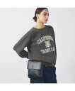 ABAHOUSE LASTWORD 【YArKA/ヤーカ】real leather Flap 2way bag So アバハウス バッグ ショルダーバッグ ブラック【送料無料】