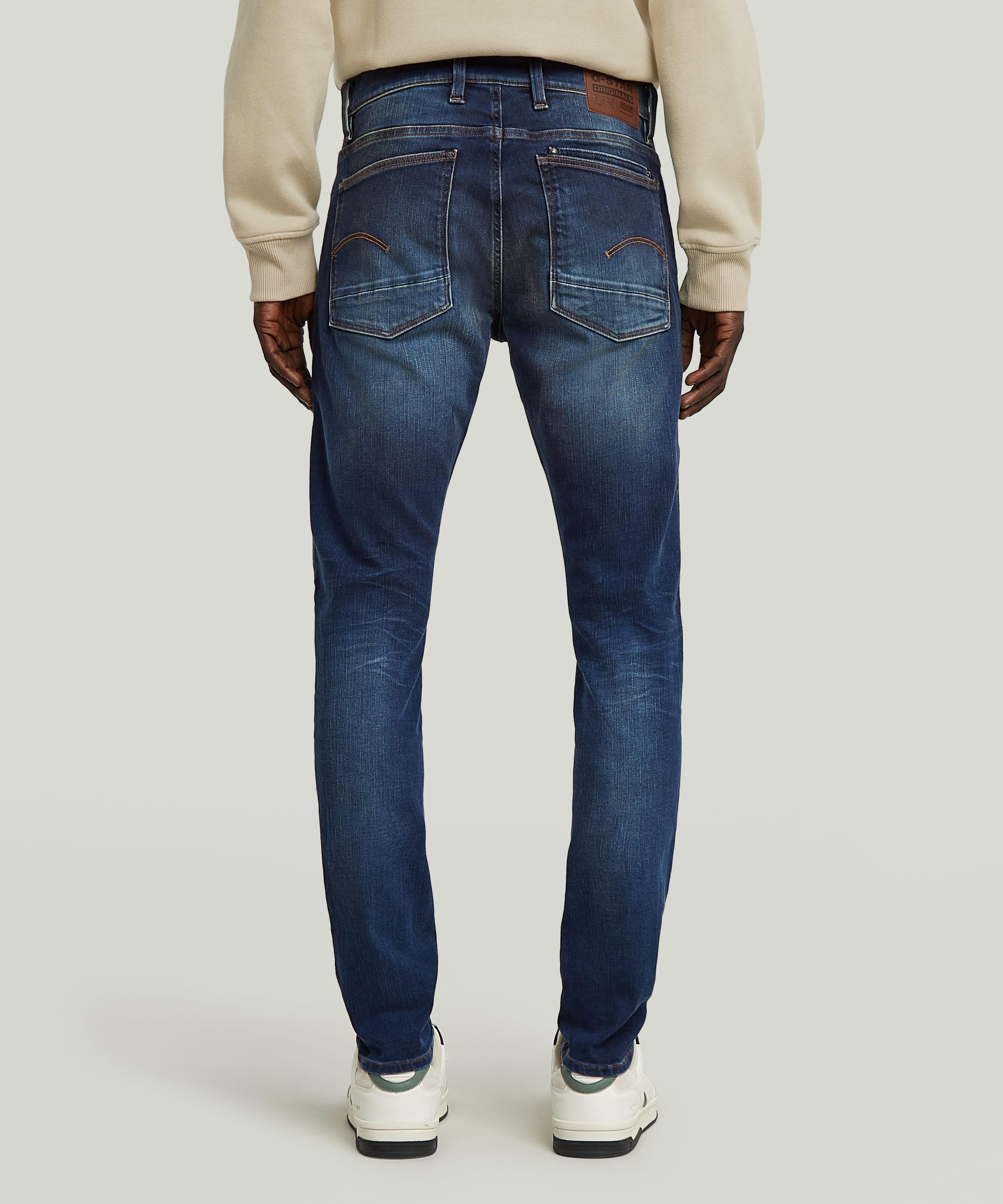 【公式ショップ】LANCET SKINNY JEANS/ヴィンテージライクストレッチスキニージーンズ ジースターロゥ パンツ ジーンズ・デニムパンツ ネイビー