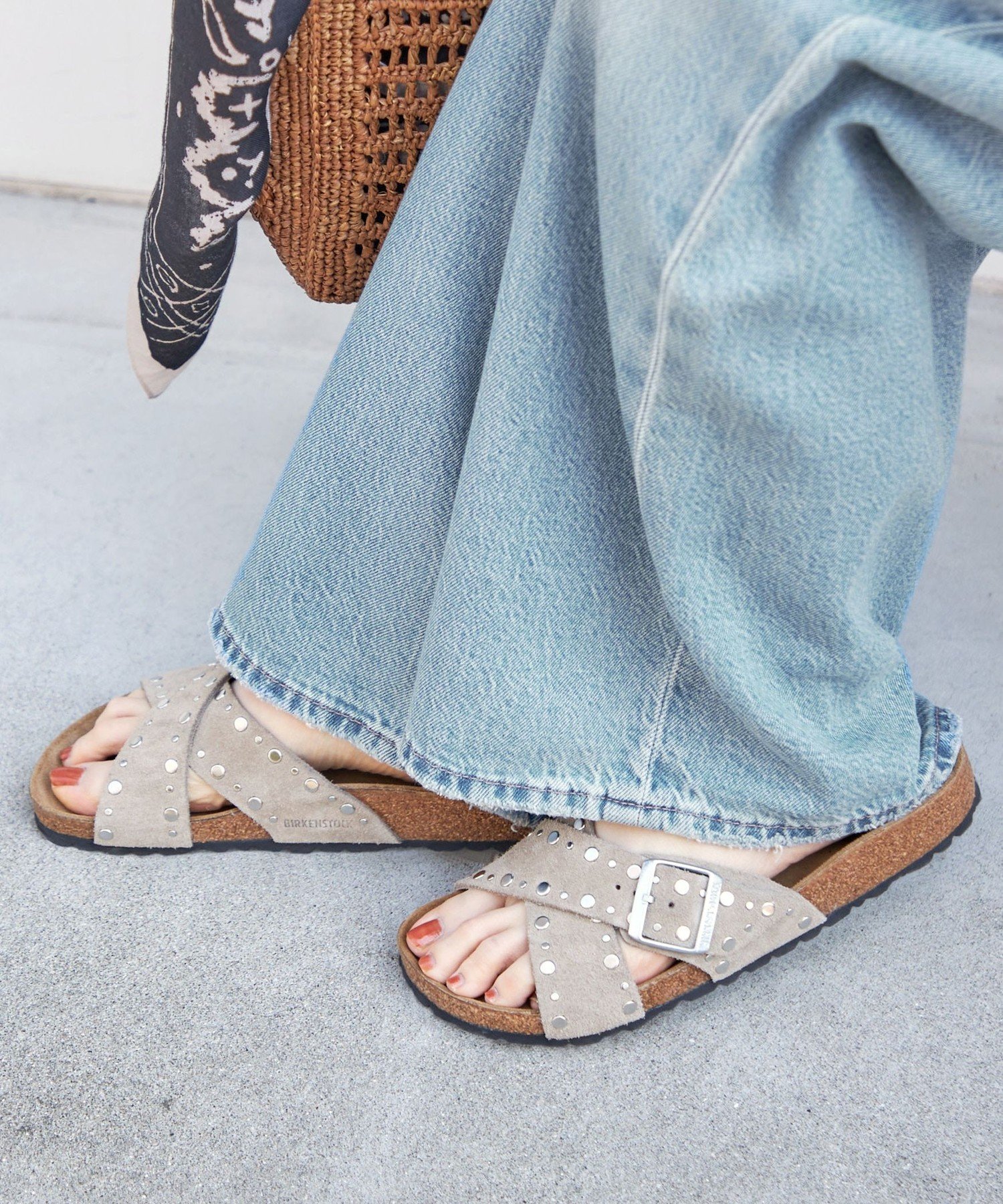 SHIPS WOMEN 【SHIPS EXCLUSIVE】BIRKENSTOCK:SIENA RIVET シップス シューズ・靴 サンダル ベージュ ブラック【送料無料】