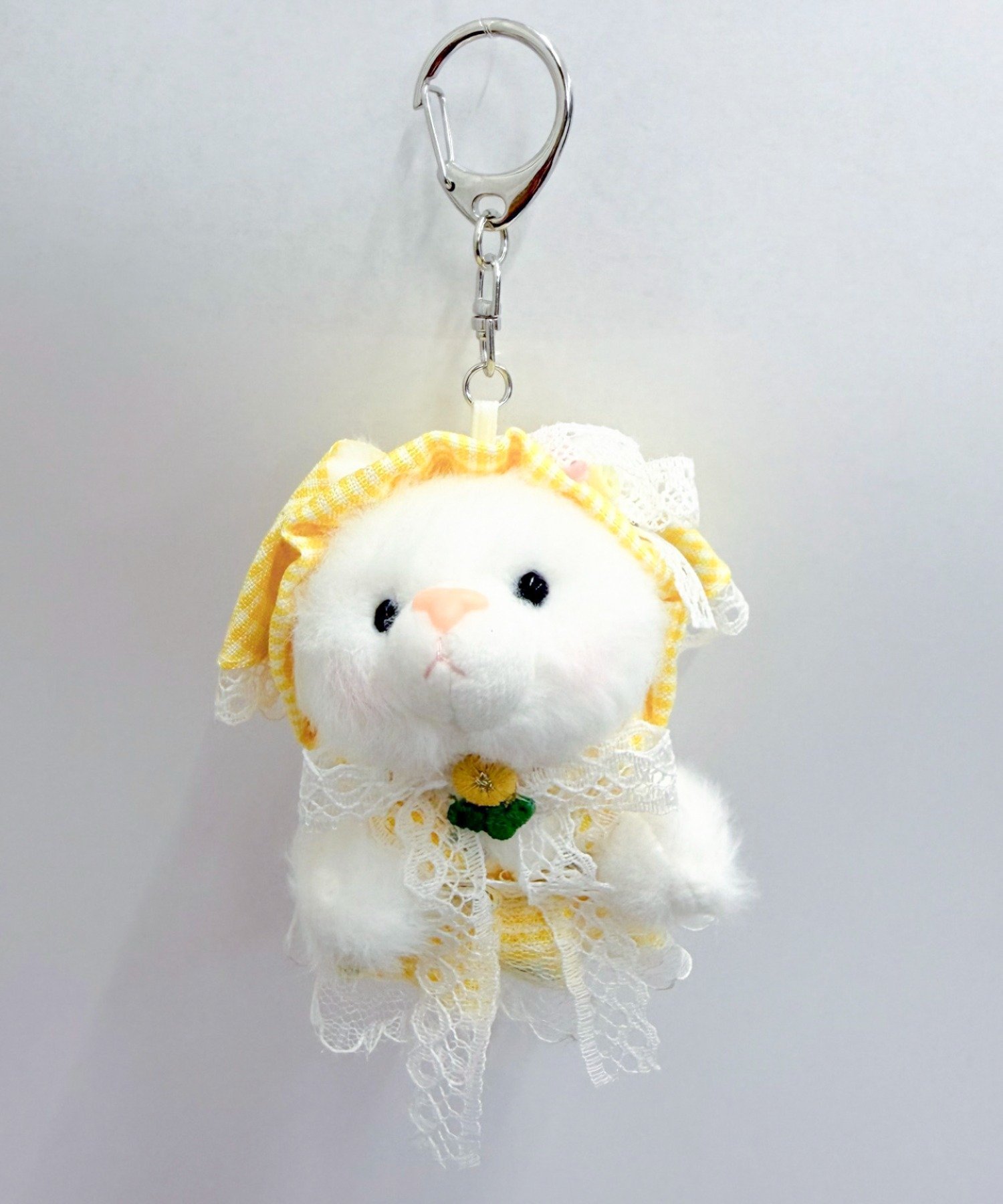 ICCHI ハンドメイド 作家さん猫 ぬいぐるみ キーホルダー