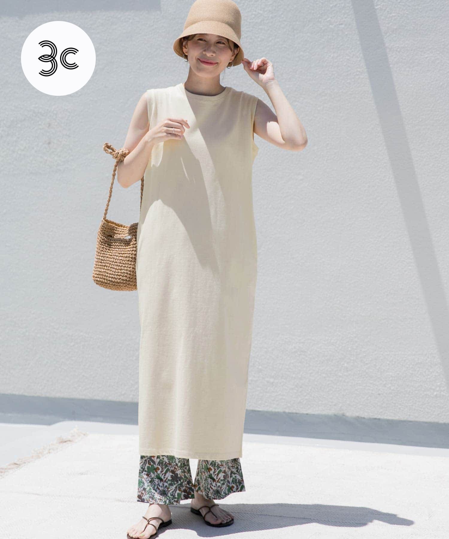 【SALE／39%OFF】DOORS USAコットンストレートワンピース アーバンリサーチドアーズ ワンピース・ドレス ワンピース ホワイト ブラック【送料無料】のサムネイル