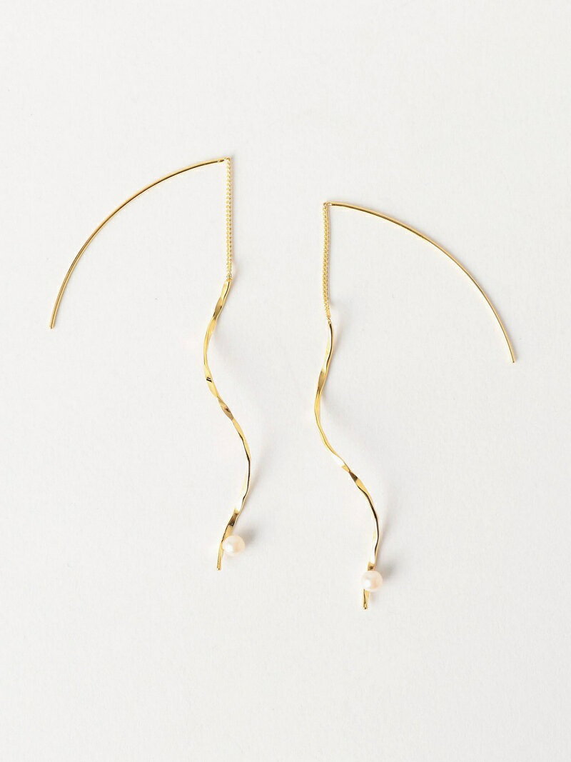 【SALE／50%OFF】UNITED ARROWS green label relaxing RF ツイストバー&FKPL/ピアス ユナイテッドアローズ グリーンレーベルリラクシング アクセサリー・腕時計 ピアス ゴールド