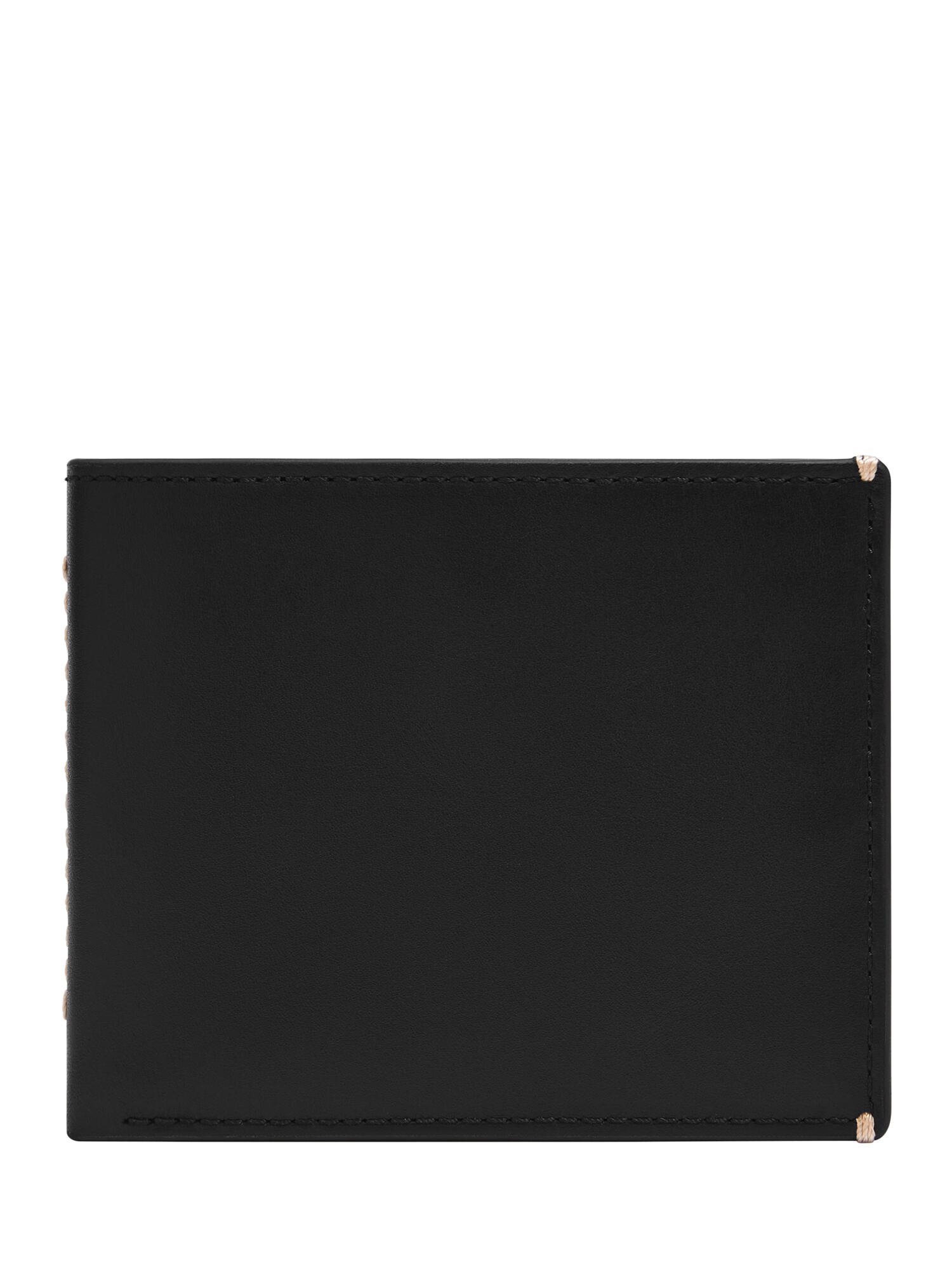 FOSSIL フォッシル 二つ折り財布 メンズ レザー ブラック ML4583001 フォッシル 財布・ポーチ・ケース 財布 ブラック