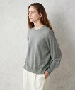 【SALE/50%OFF】LE SOUK HOLIDAY BeautyLUXニット ルスークホリデー トップス ニット カーキグリーン ピンク イエロー グリー...