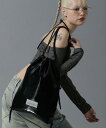 LHP SIS/エスアイエス/ハートナップサック エルエイチピー バッグ その他のバッグ シルバー ブラック【送料無料】