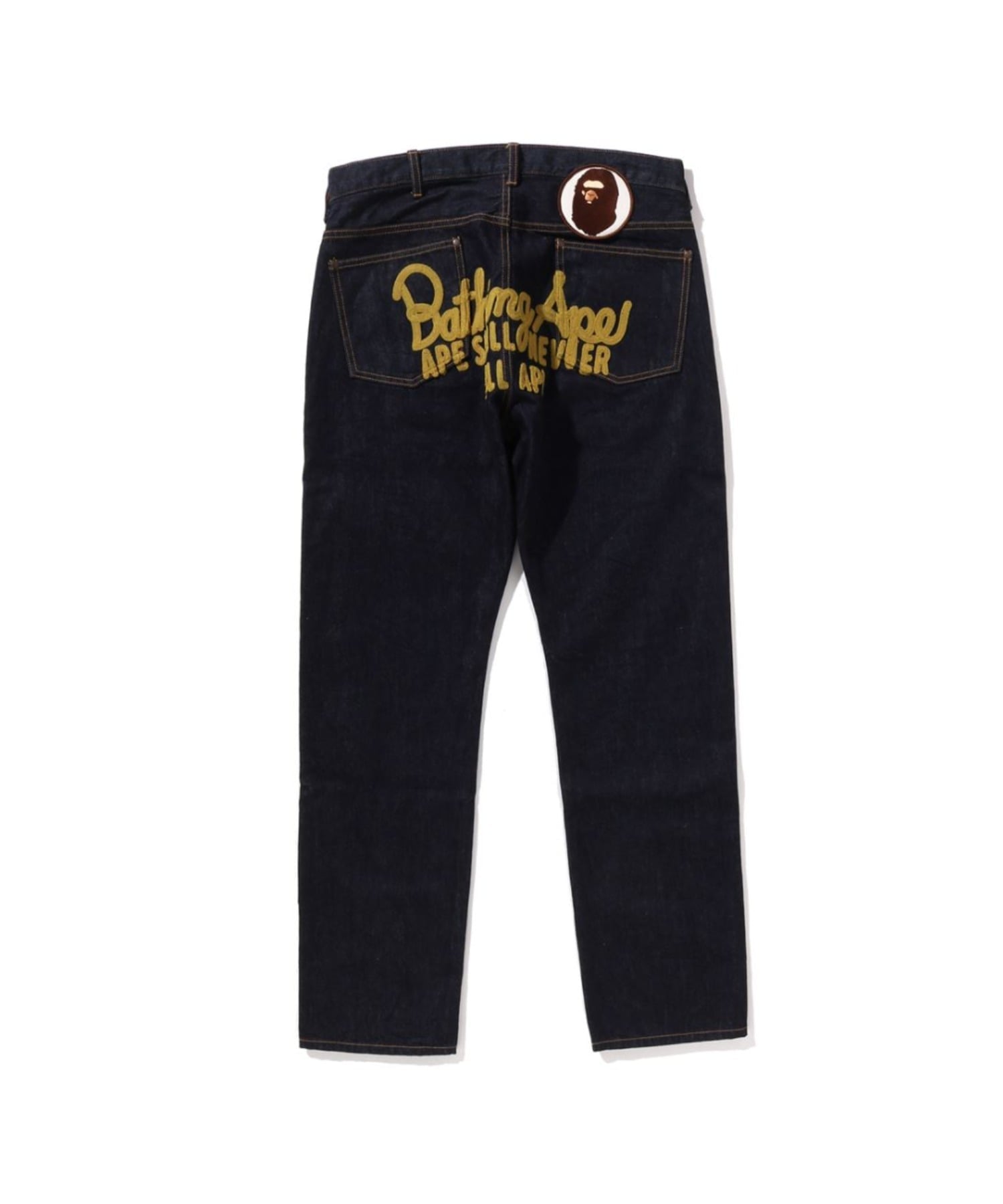 A BATHING APE 1997 TYPE-01 CHAMPION DENIM PANTS ア ベイシング エイプ パンツ ジーンズ・デニムパンツ ネイビー【送料無料】