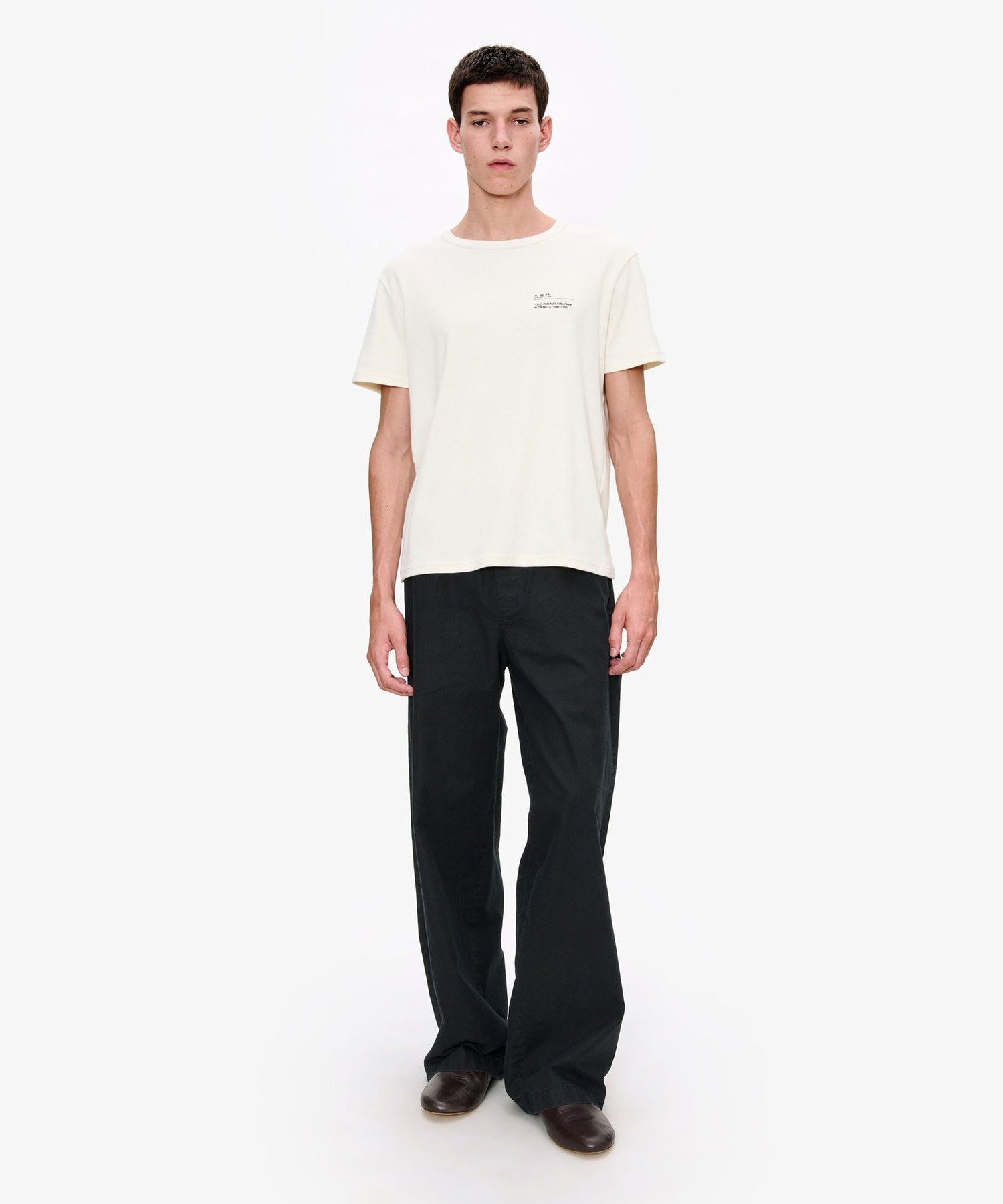 A.P.C. Niclas Tシャツ アー・ぺー・セー トップス カットソー・Tシャツ ベージュ【送料無料】