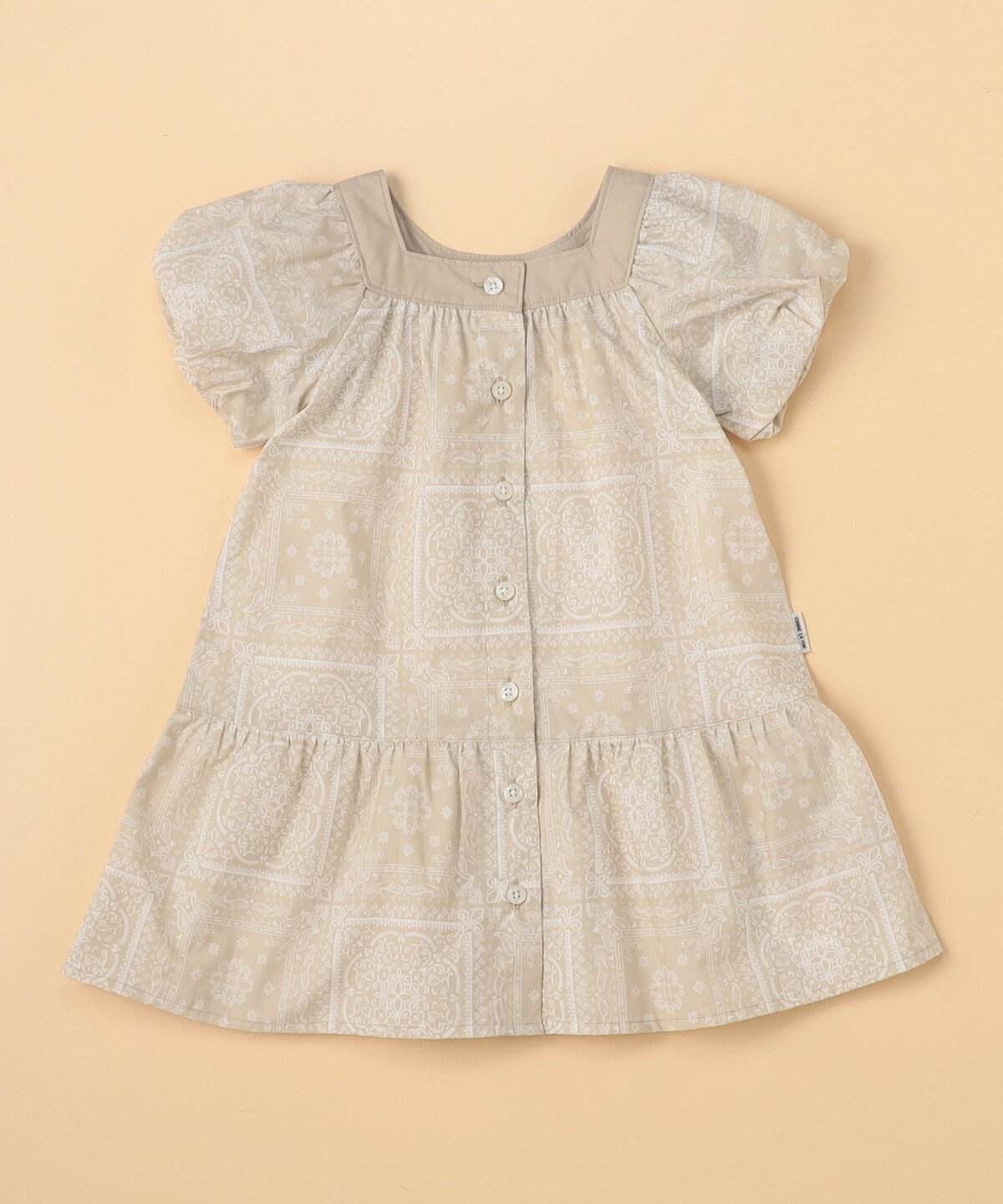 【SALE/37% OFF】COMME CA ISM 【2WAY】Bandana Print Dress (Baby Size) COMME CA ISM Maternity Wear & Baby Products Other Baby Goods Beige Navy