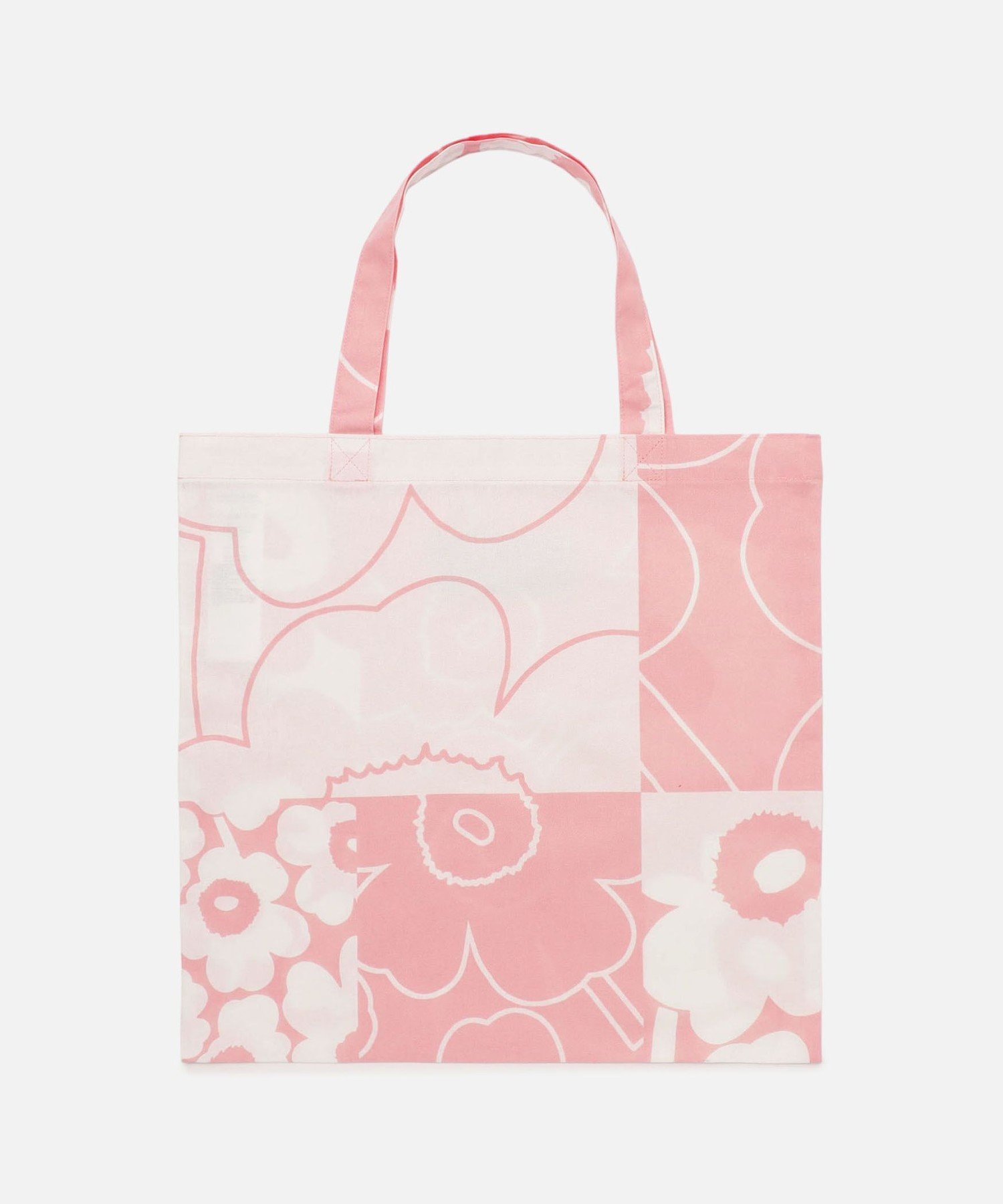 【日本限定】Unikko Kollaasi トートバッグ 43*44cm マリメッコ バッグ トートバッグ ホワイト