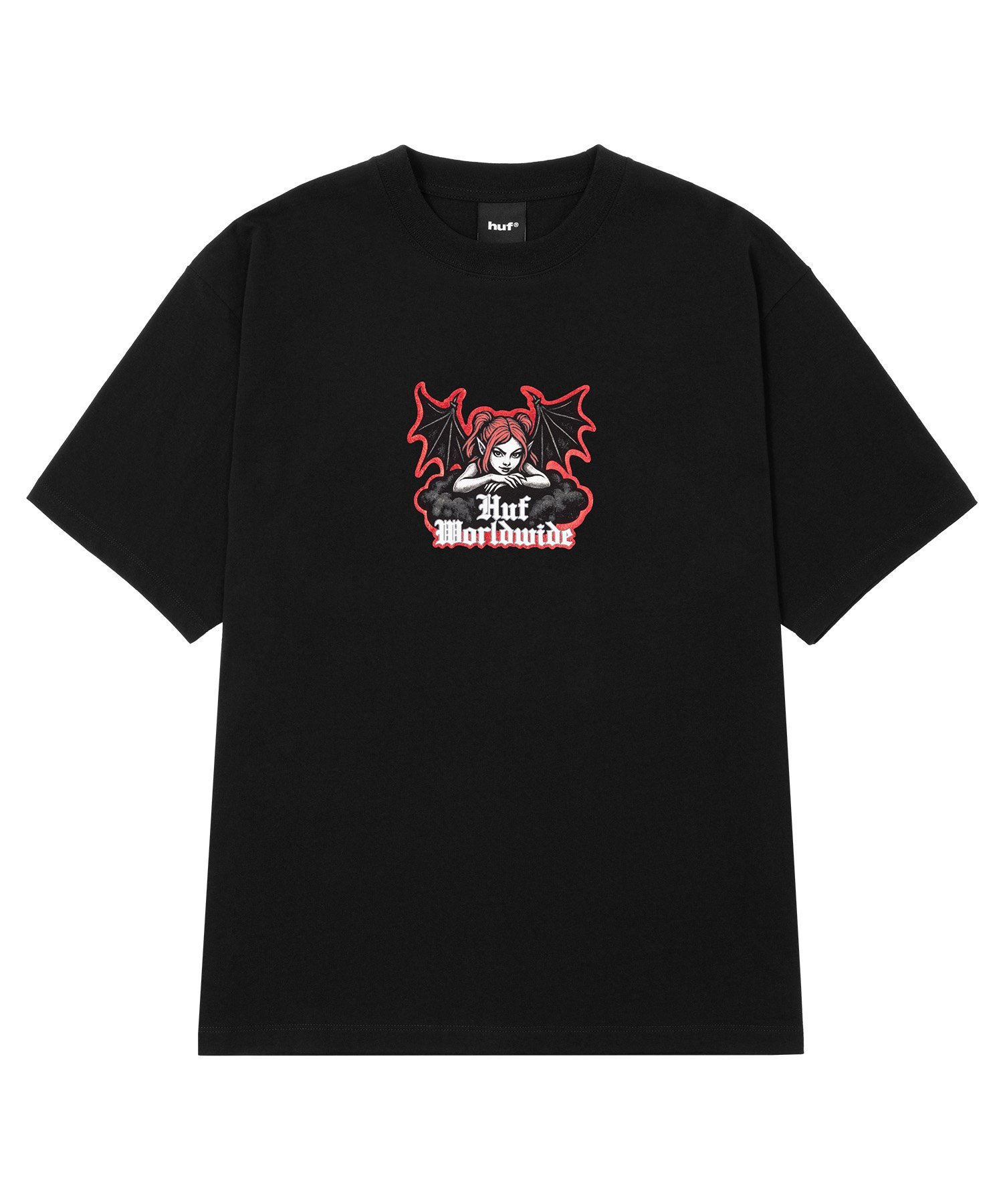 CHAOS TEE / HUF ハフ Tシャツ ハフ トップス カットソー・Tシャツ ブラック