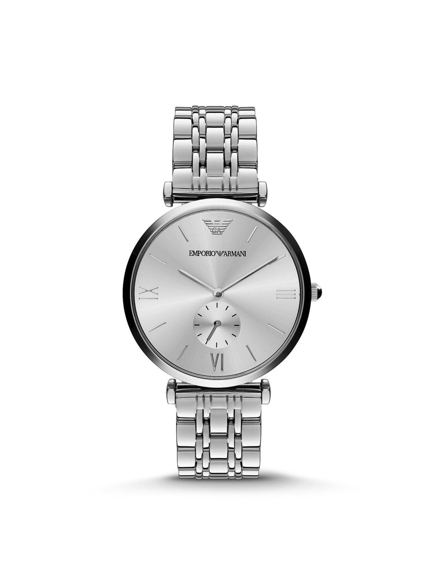 エンポリオ・アルマーニ 腕時計（メンズ） 【SALE／50%OFF】EMPORIO ARMANI AR1819 ウォッチステーションインターナショナル アクセサリー・腕時計 腕時計 シルバー【送料無料】