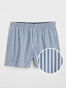 【SALE/40%OFF】GAP (M)ストライプボクサー(11Cm) ギャップ インナー・ルームウェア ボクサーパンツ・トランクス ブルー