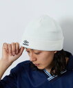 【SALE/61%OFF】UMBRO 別注 Beanie Small Logo 24SS 24AW フリークスストア 帽子 ニット帽・ビーニー グリーン ブラッ...