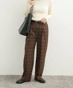 【SALE/50%OFF】URBAN RESEARCH DOORS チェックトラウザーパンツ アーバンリサーチドアーズ パンツ その他のパンツ ネイビー グレー...
