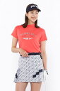PING APPAREL メッシュボーダージャガード半袖ハイネックカットソー <LADIES LINE> (LADIES) ピン アパレル トップス その他のト...