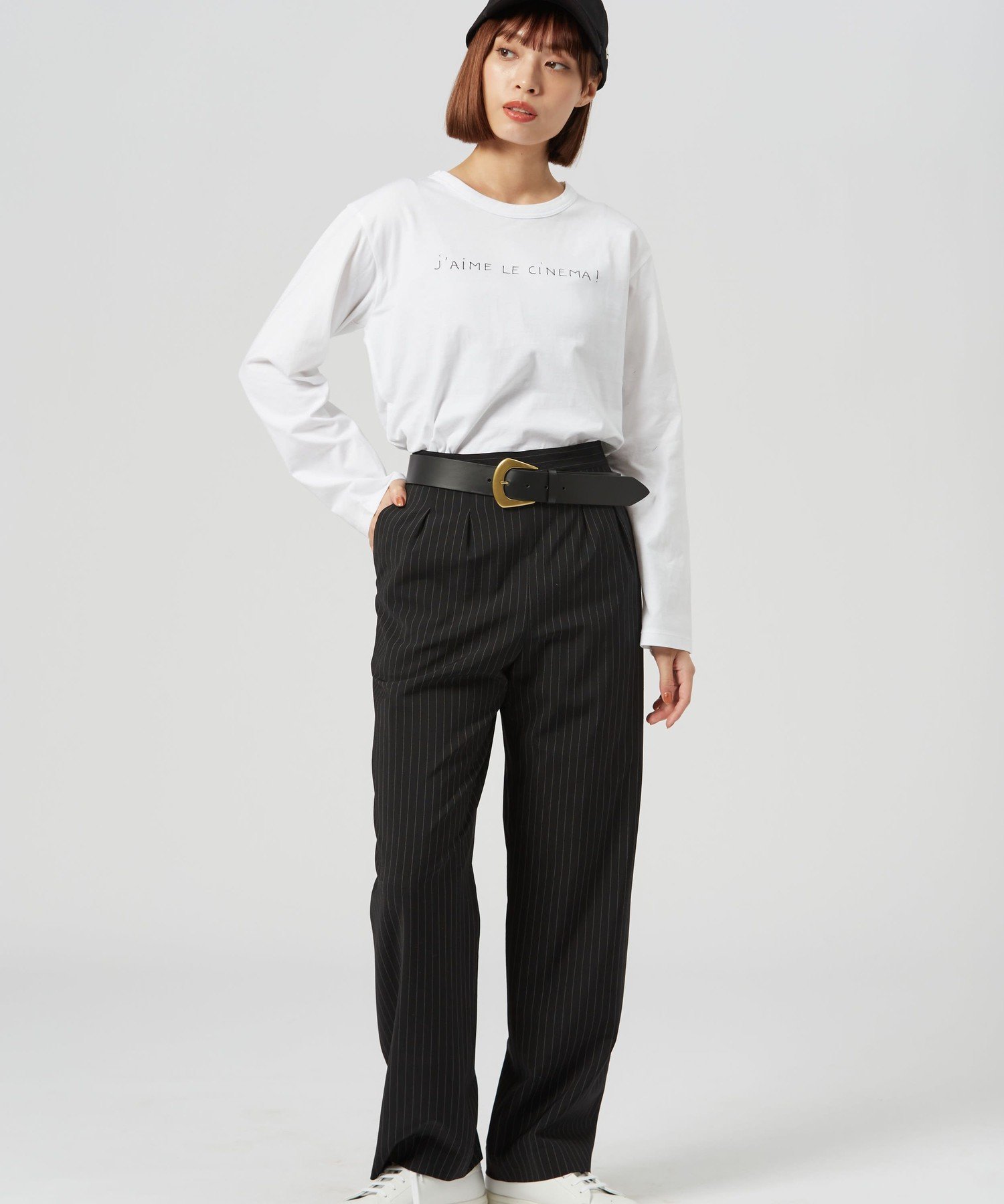 RC70 PANTALON パンツ アニエスベー パンツ その他のパンツ ブラック
