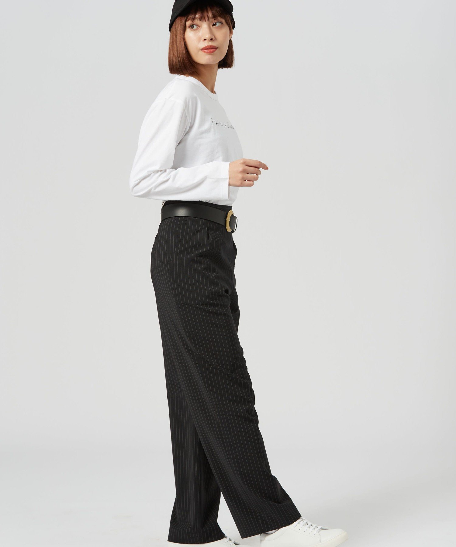 RC70 PANTALON パンツ アニエスベー パンツ その他のパンツ ブラック