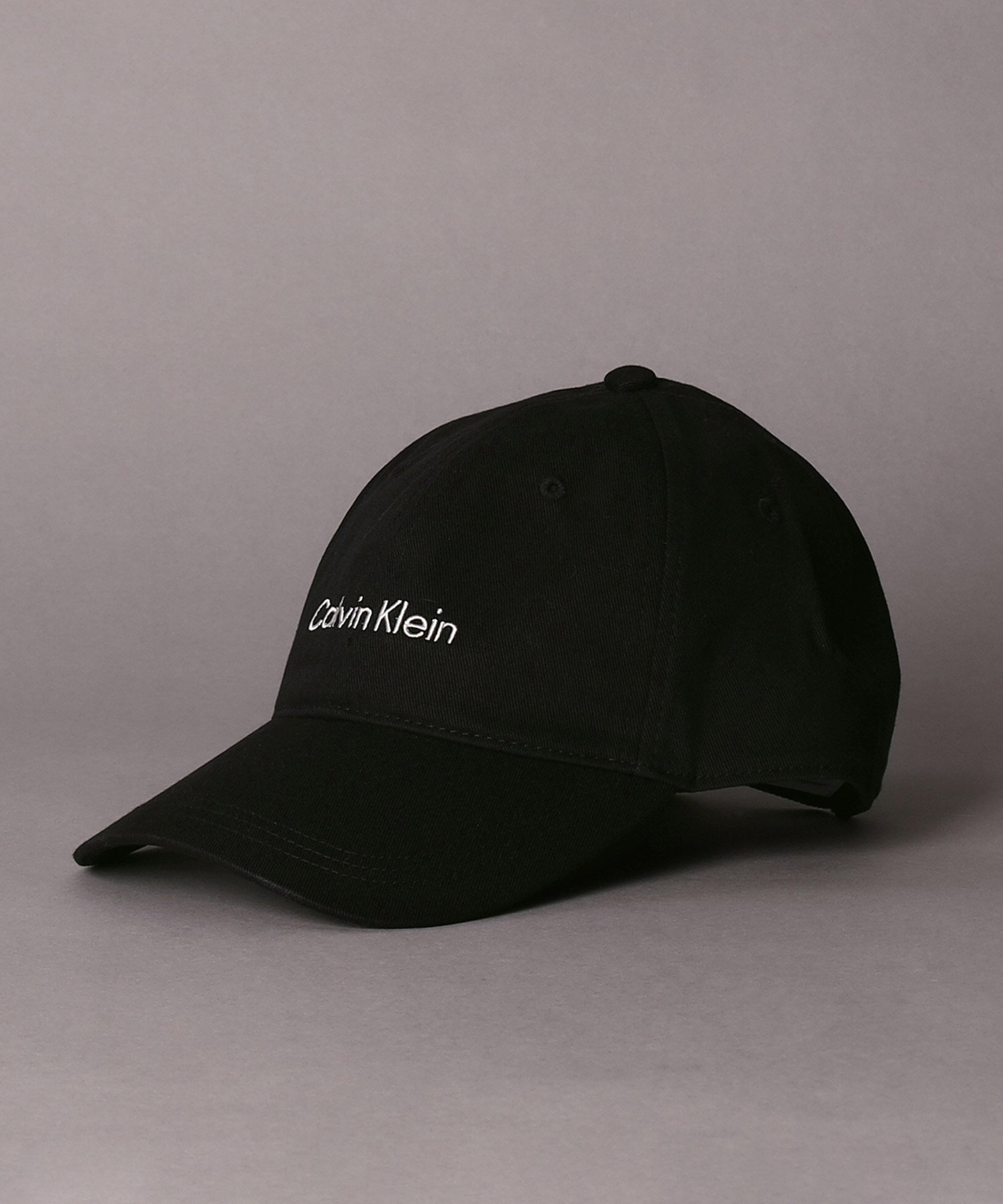 Calvin Klein Jeans Accessory (M)【公式ショップ】 カルバンクライン タイトルケース キャップ Calvin Klein Jeans Accessory 4D5021G カルバン・クライン 帽子 キャップ ブラック【送料無料】