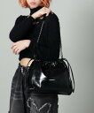 LHP SIS/エスアイエス/チェーンショルダーバック エルエイチピー バッグ その他のバッグ ブラック【送料無料】