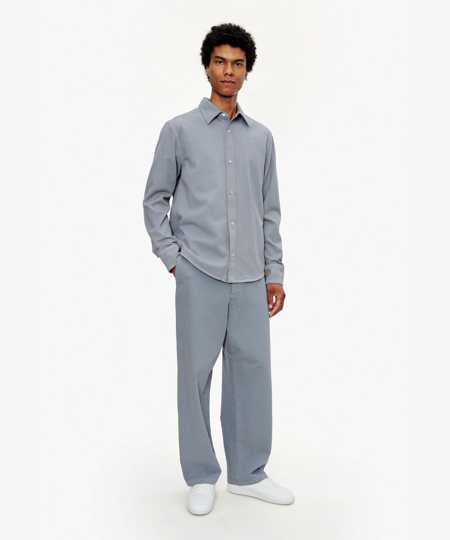 A.P.C. Dan チノパンツ アー・ぺー・セー パンツ チノパンツ ブルー【送料無料】