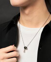 WEGO MEN'S Mモチーフミックスネックレス ウィゴー アクセサリー・腕時計 ネックレス