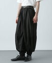 HARE YOSEバルーンパンツ ハレ トップス その他のトップス ブラック レッド グレー【送料無料】