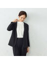 【SALE/55%OFF】COMME CA ISM 【セットアップ対応】 ノーカラージャケット コムサイズム ジャケット・アウター ノーカラージャケット グレー...