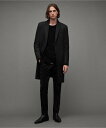 楽天Rakuten Fashion【SALE／30％OFF】ALLSAINTS （M）JEMISON COAT オールセインツ ジャケット・アウター チェスターコート ブラック【送料無料】