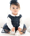 fillot de bebe reduction 【日本製】ラメコードレースワンピース(70~90cm) ベベ オンライン ストア マタニティウェア・ベビー用品...