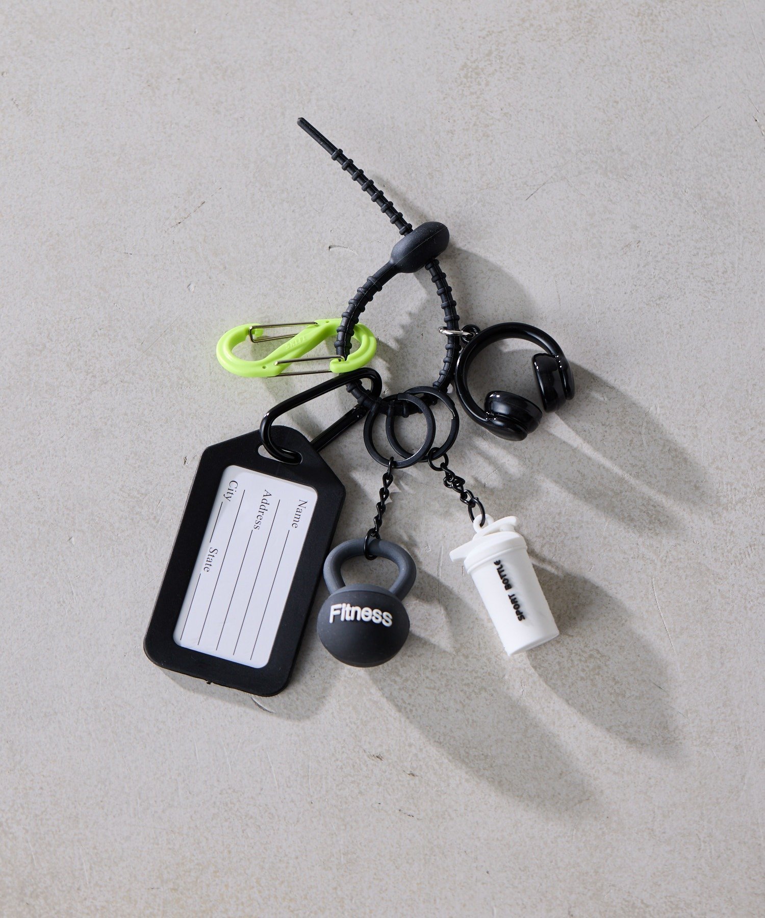 ear PAPILLONNER フィットネスチャーム イア パピヨネ アクセサリー・腕時計 その他のアクセサリー・腕時計 グリーン ブルー【送料無料】