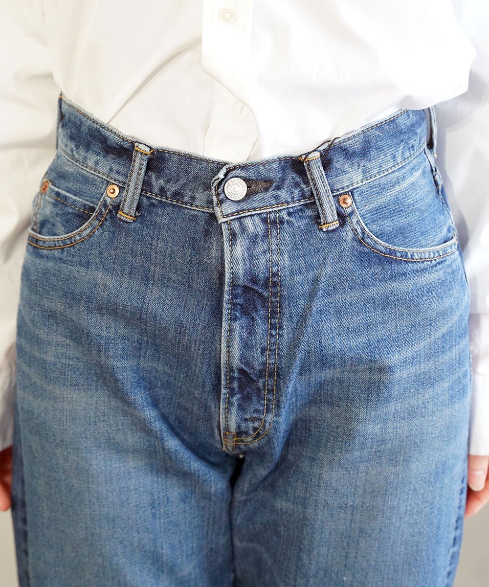 THE SHINZONE ザ シンゾーン マリリンデニム MARILYN DENIM BLUE ブルーコムブルー パンツ ジーンズ・デニムパンツ ブルー