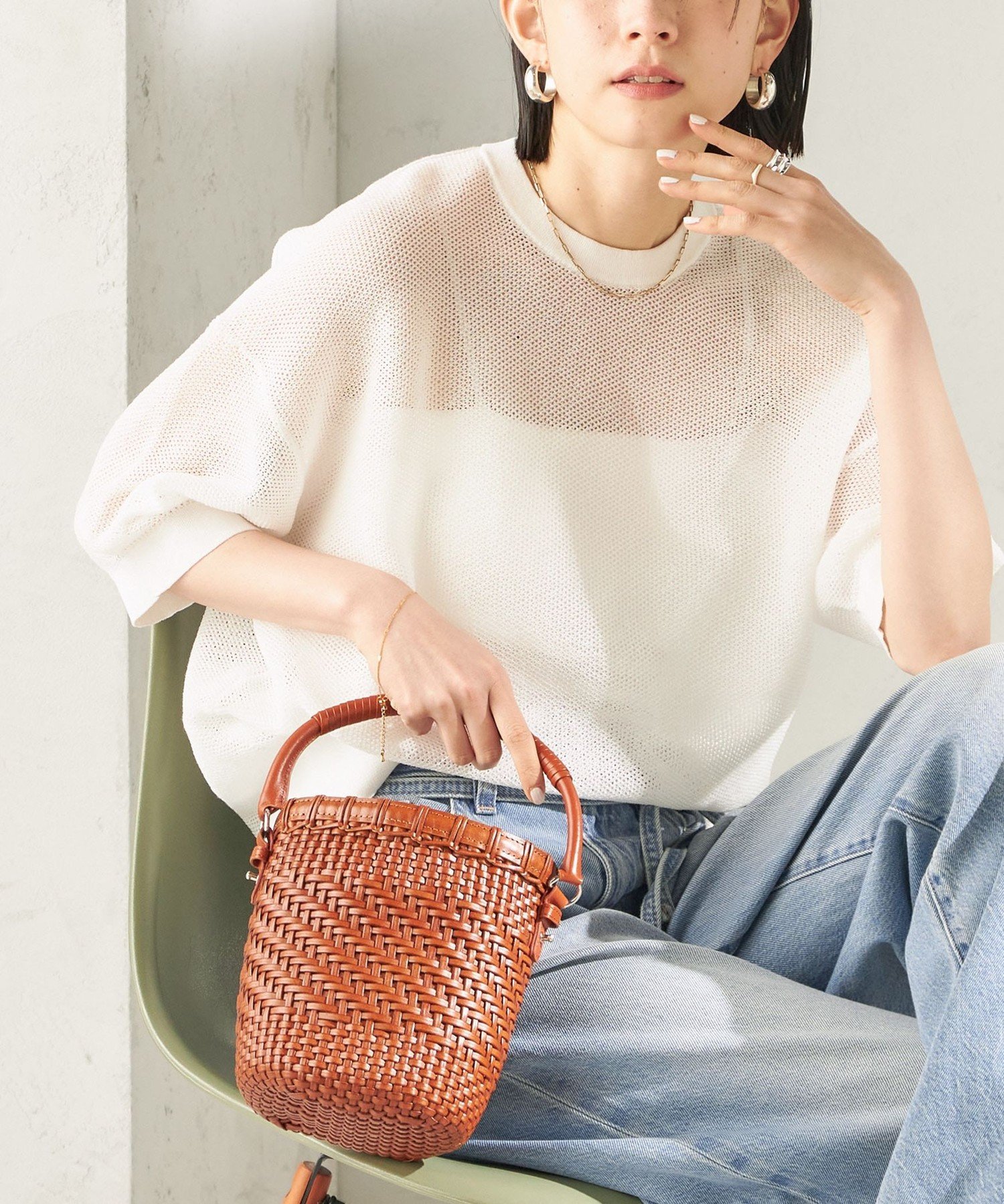 【SALE／30%OFF】SHIPS WOMEN ＜手洗い可能＞16G 半袖 プルオーバー シップス トップス ニット ホワイト ネイビー ピンク【送料無料】