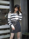 【SALE/50%OFF】LIP SERVICE フロントベルト台形SK リップサービス スカート 台形スカート/コクーンスカート グレー ブラック ベージュ
