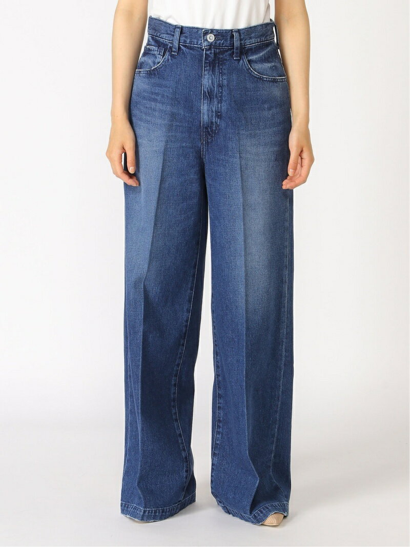 woadblue woadblue/(W)LITHOCARPUS_ETE ファッションピークス パンツ ジーンズ・デニムパンツ ブルー【送料無料】のサムネイル