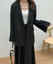 【SALE/30%OFF】ABITOKYO 【セットアップ】袖スリットダブルテーラードジャケット&フレアロングスカート アビトーキョー スーツ・フォーマル セッ...