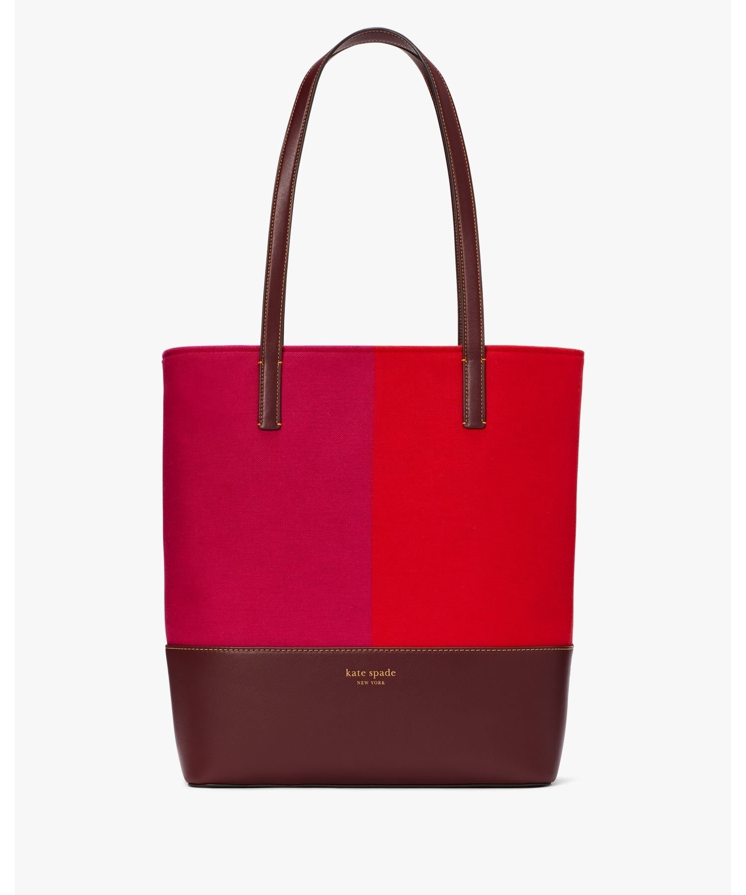 ケイトスペード トートバッグ レディース 【SALE／65%OFF】kate spade new york ウェバリー レーシング ストライプ ジャカード ラージ トート ケイトスペードニューヨーク バッグ トートバッグ レッド【送料無料】