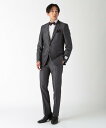 【SALE/30%OFF】CROWDED CLOSET ブライトナローストライプスーツセットアップ(同素材ベストあり) メンズ ビギ スーツ・フォーマル セット...
