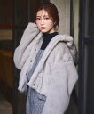 【SALE/10%OFF】PROPORTION BODY DRESSING フェイクファーブルゾン 24AW プロポーションボディドレッシング ジャケット・アウ...