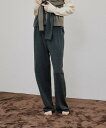 COLLAGE GALLARDAGALANTE 【CEPIE./セピエ】ニットストレートパンツ コラージュガリャルダガランテ パンツ その他のパンツ グレー ホ...