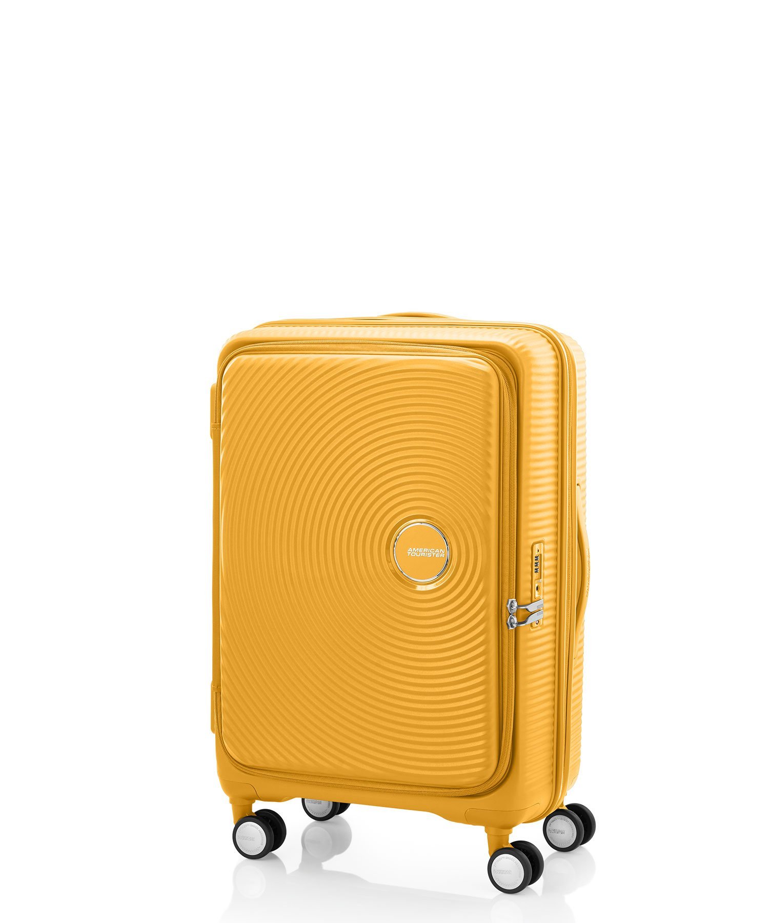 American Tourister 【公式】アメリカンツーリスター キュリオスピナー68 EXP ブックオープニング アメリカンツーリスター バッグ スーツケース・キャリーバッグ イエロー【送料無料】