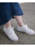 Juze 【NIKE】Court Legacy Canvas ビス シューズ スニーカー/スリッポン ホワイト ブラック