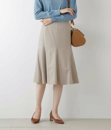 【SALE/47%OFF】NEWYORKER WOMEN L-SIZE 【L】ストレッチフラノ フレアスカート ニューヨーカー エルサイズ スカート その他のスカート ベージュ【送料無料】 【SALE/47%OFF】NEWYORKER WOMEN L-SIZE 【L】ストレッチフラノ フレアスカート ニューヨーカー エルサイズ スカート その他のスカート ベージュ【送料無料】