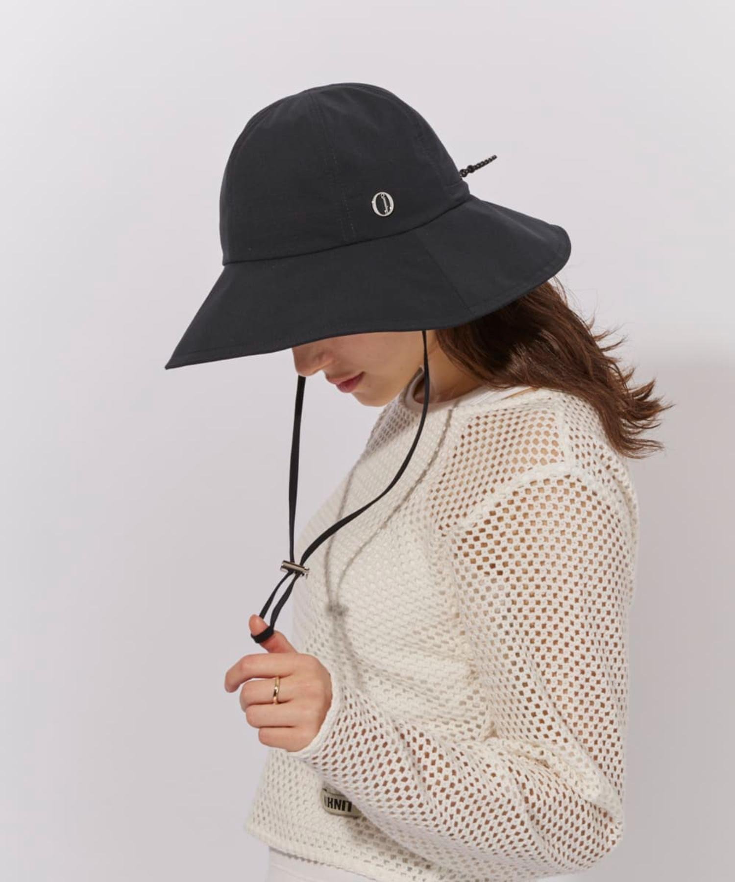 Chapeau d' O Chapeau d' O Stretch Mesh Pocket Hat / シャポードオー オーバーライド 帽子 ハット ホワイト ブラック【送料無料】