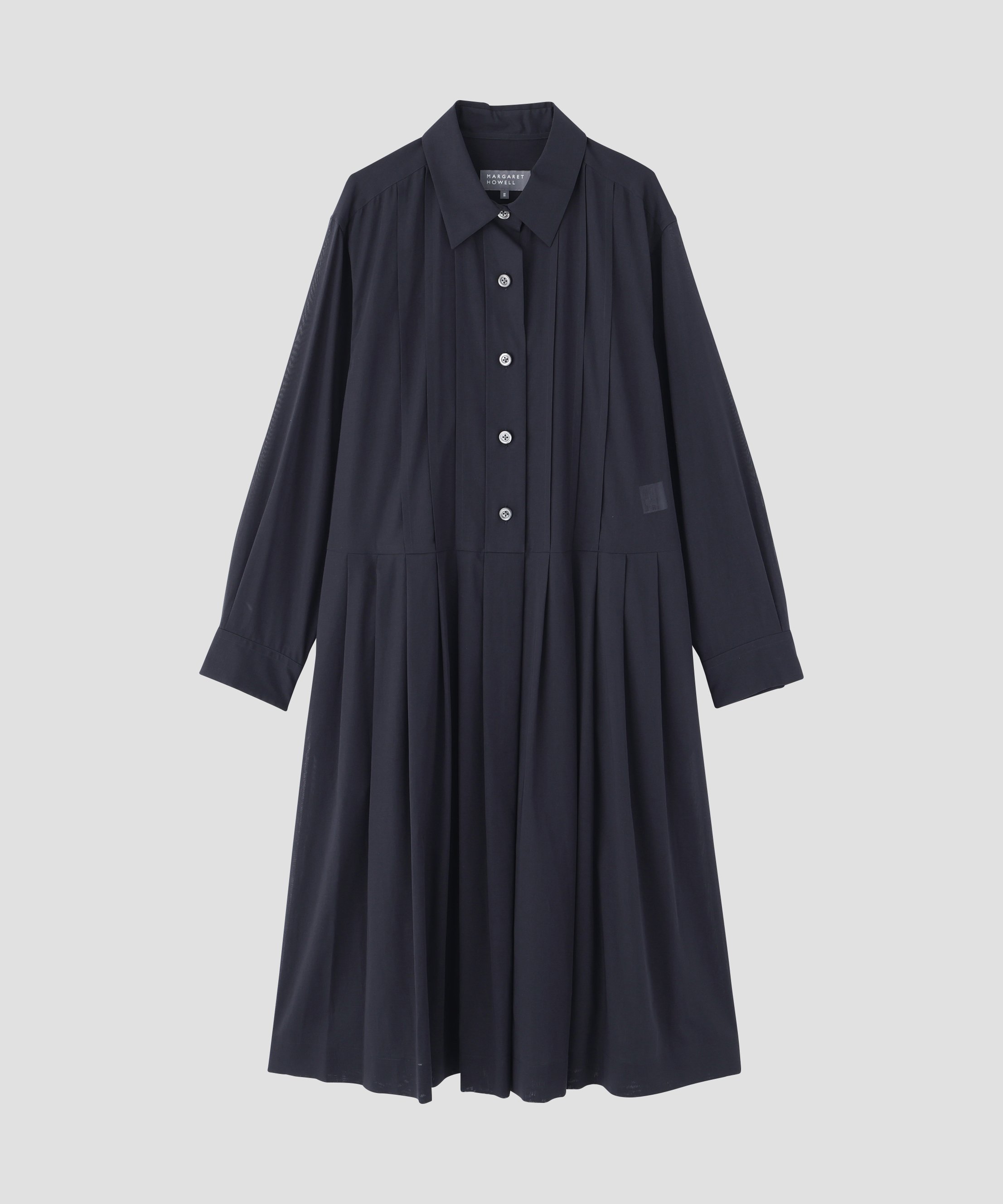MARGARET HOWELL SHEER COTTON VOILE DRESS マーガレット・ハウエル ワンピース・ドレス その他のワンピース・ドレス